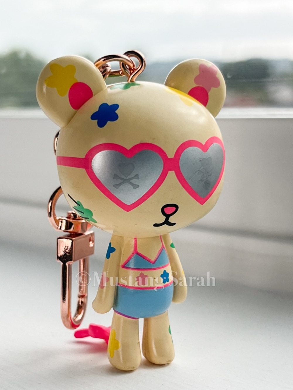 Rare Tokidoki Palette Bag Charm Keychain Kawaii Bear Figure New - Read Notes